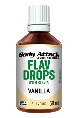 Body Attack Flav Drops - Stevia 50ml