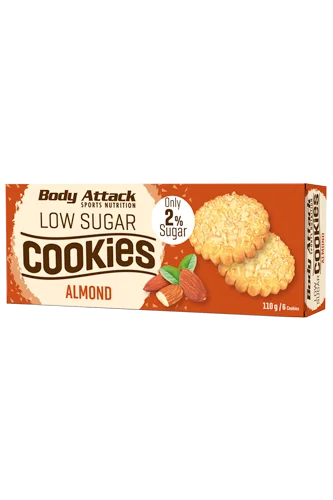 Body Attack Low Sugar Cookies 115g Remaining Stock