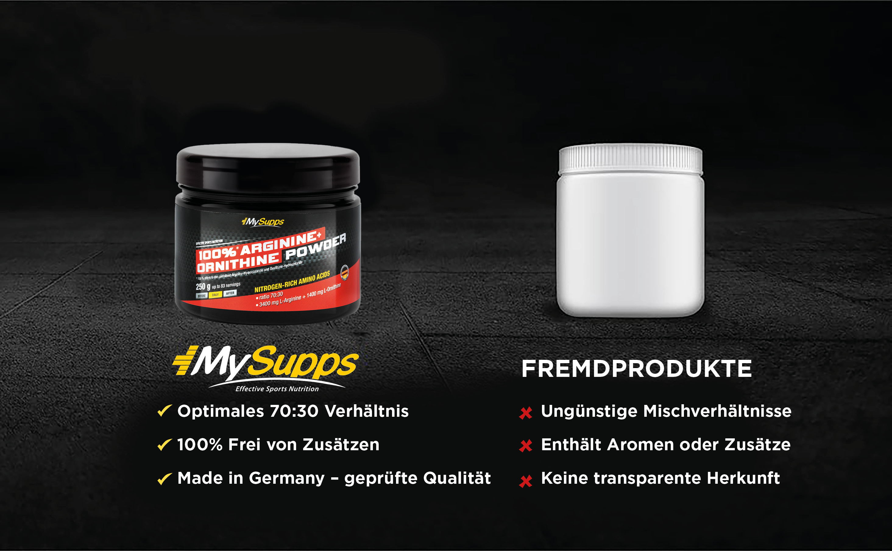 100 % Arginine + Ornithine Powder 100 % Arginine + Ornithine Powder