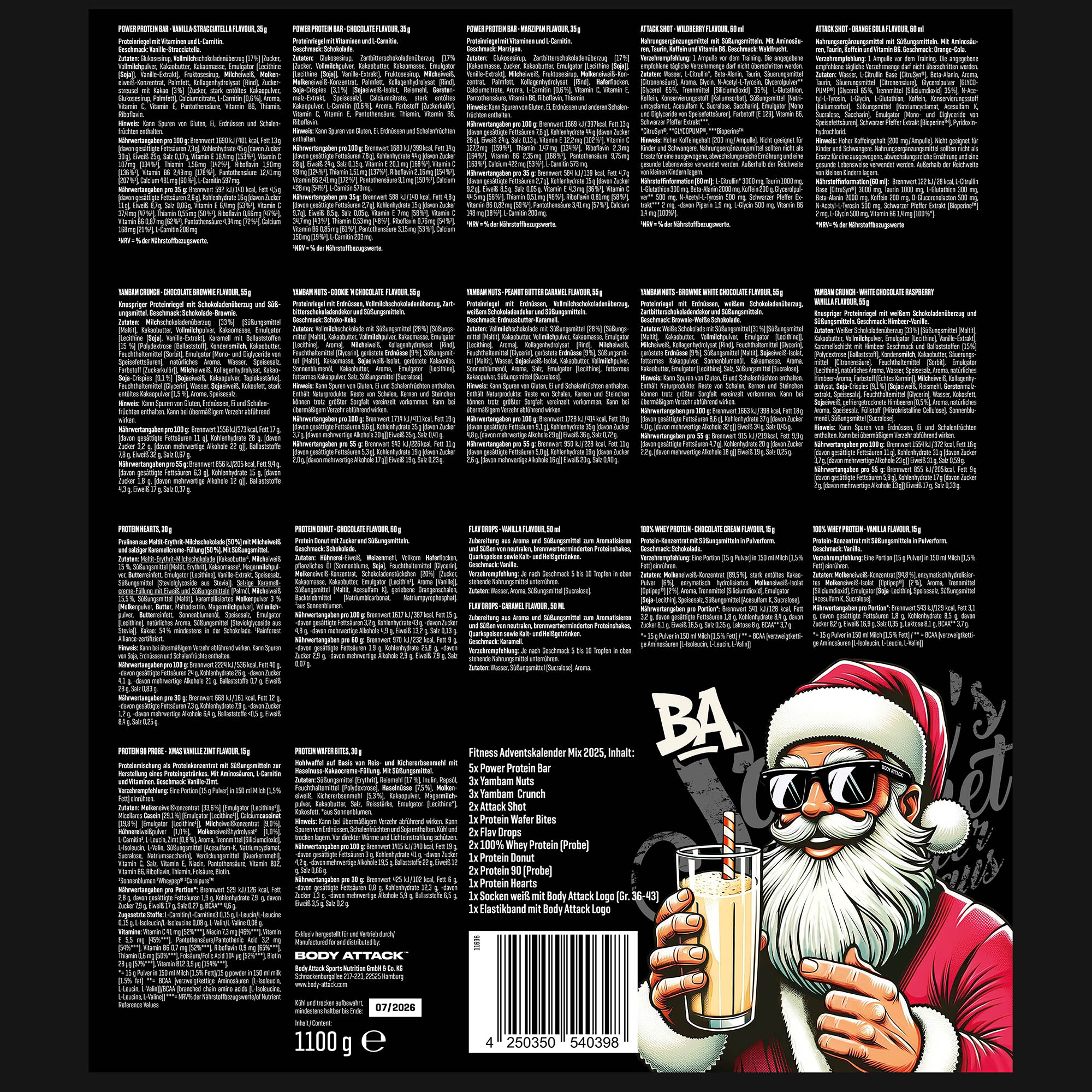 Fitness Adventskalender