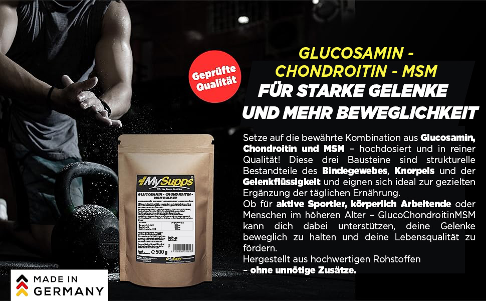 Glucosamin Chondroitin MSM  Glucosamin Chondroitin MSM