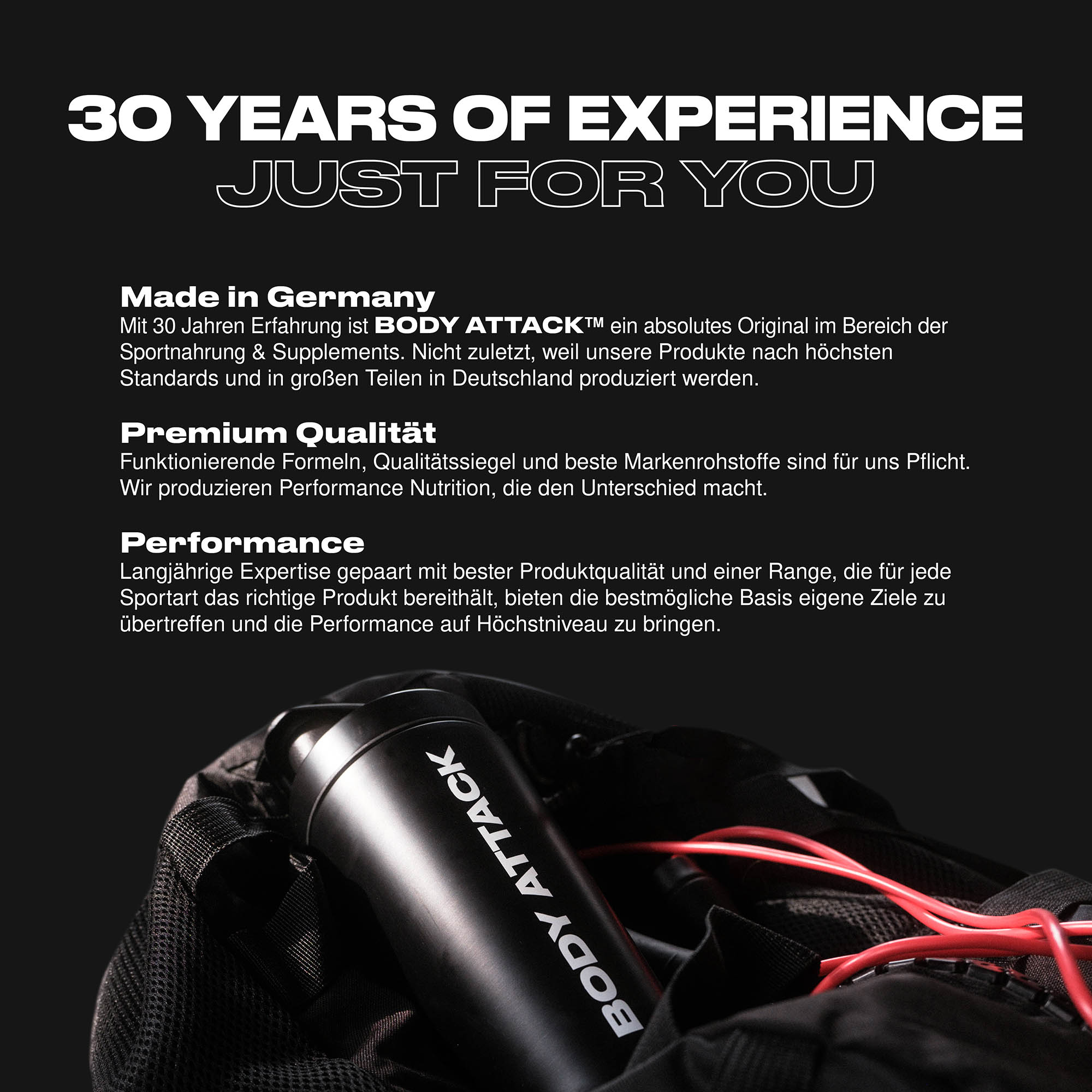30 Years of Experience Banner