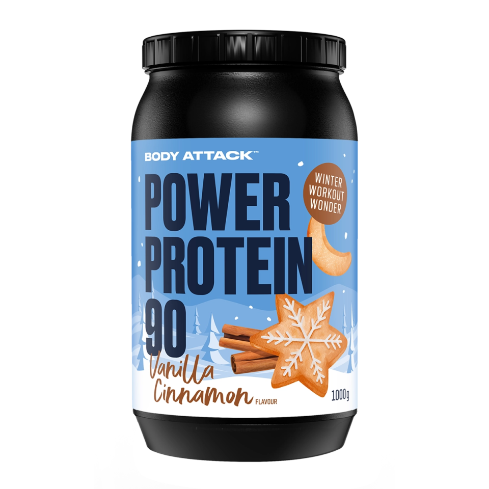 Power Protein 90 Vanilla Cinnamon Winter Edition 1000 g