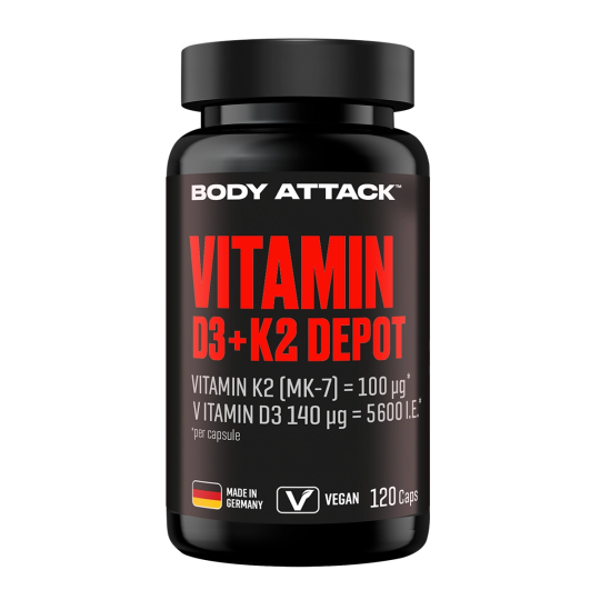 Vitamin D3 plus K2 Depot