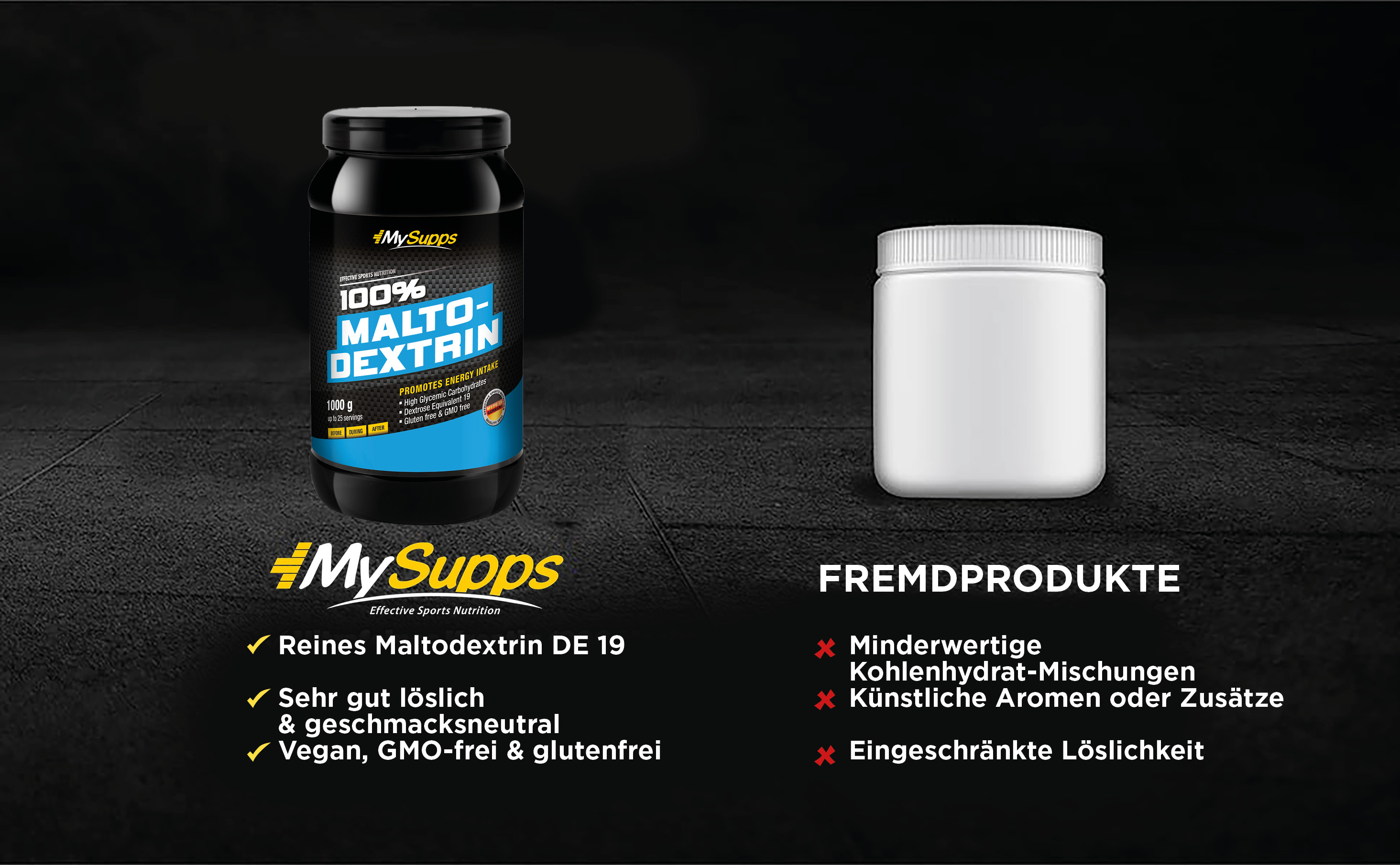 100 % Maltodextrin 100 % Maltodextrin