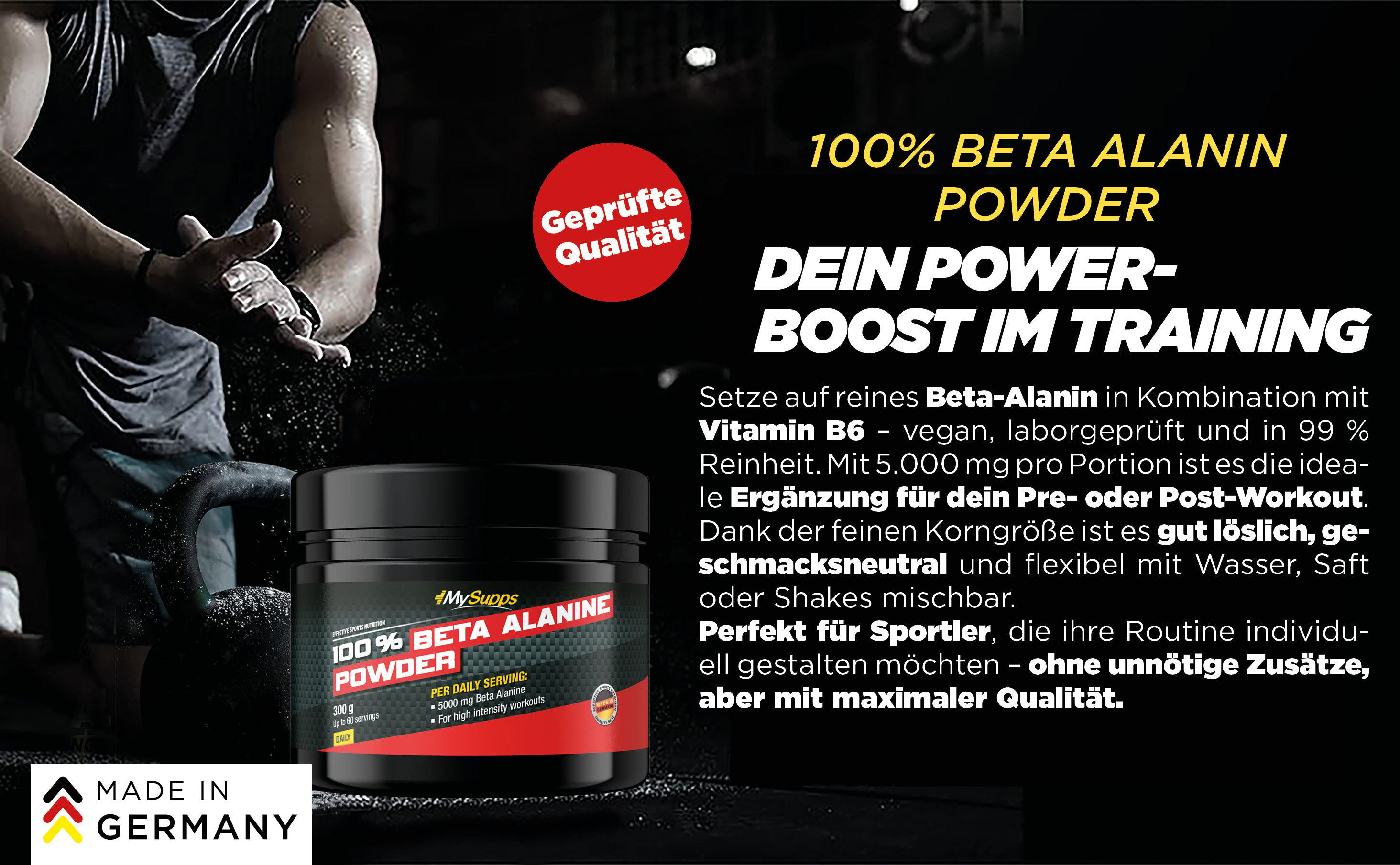 100 % Beta Alanine