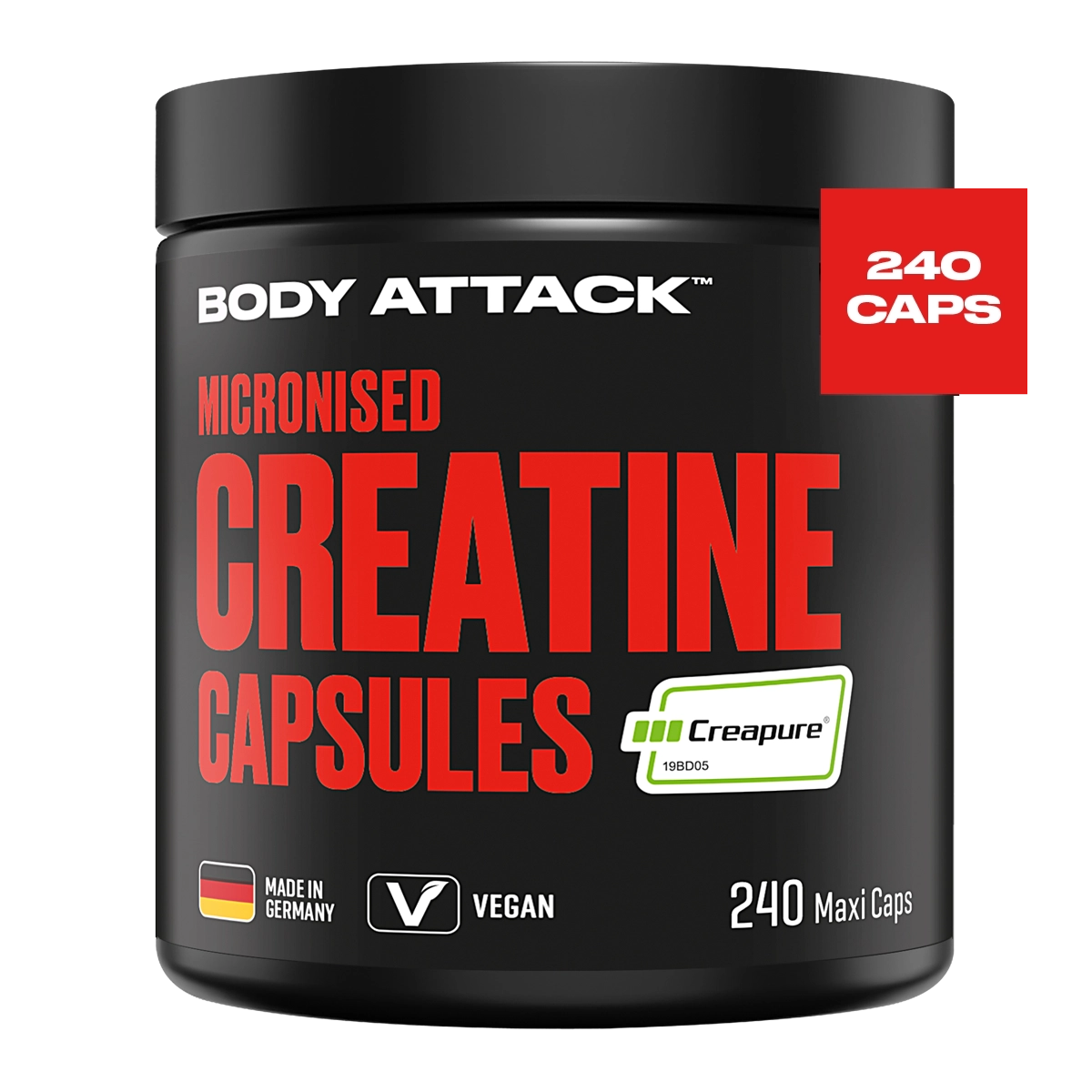 Micronised Creatine Caps (Creapure®)
