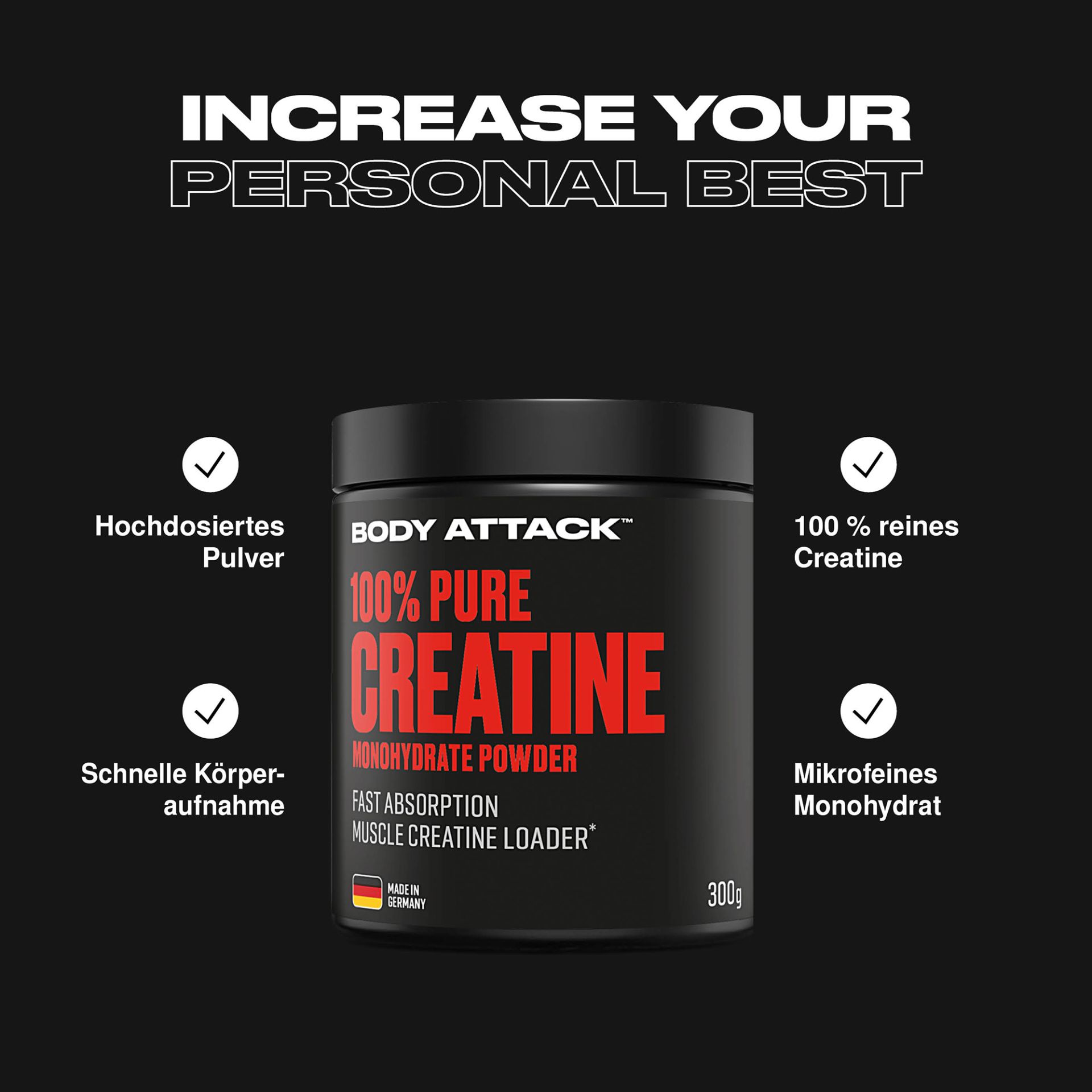 Paket Lipo 100 Hardcore + 300g Pure Creatine gratis