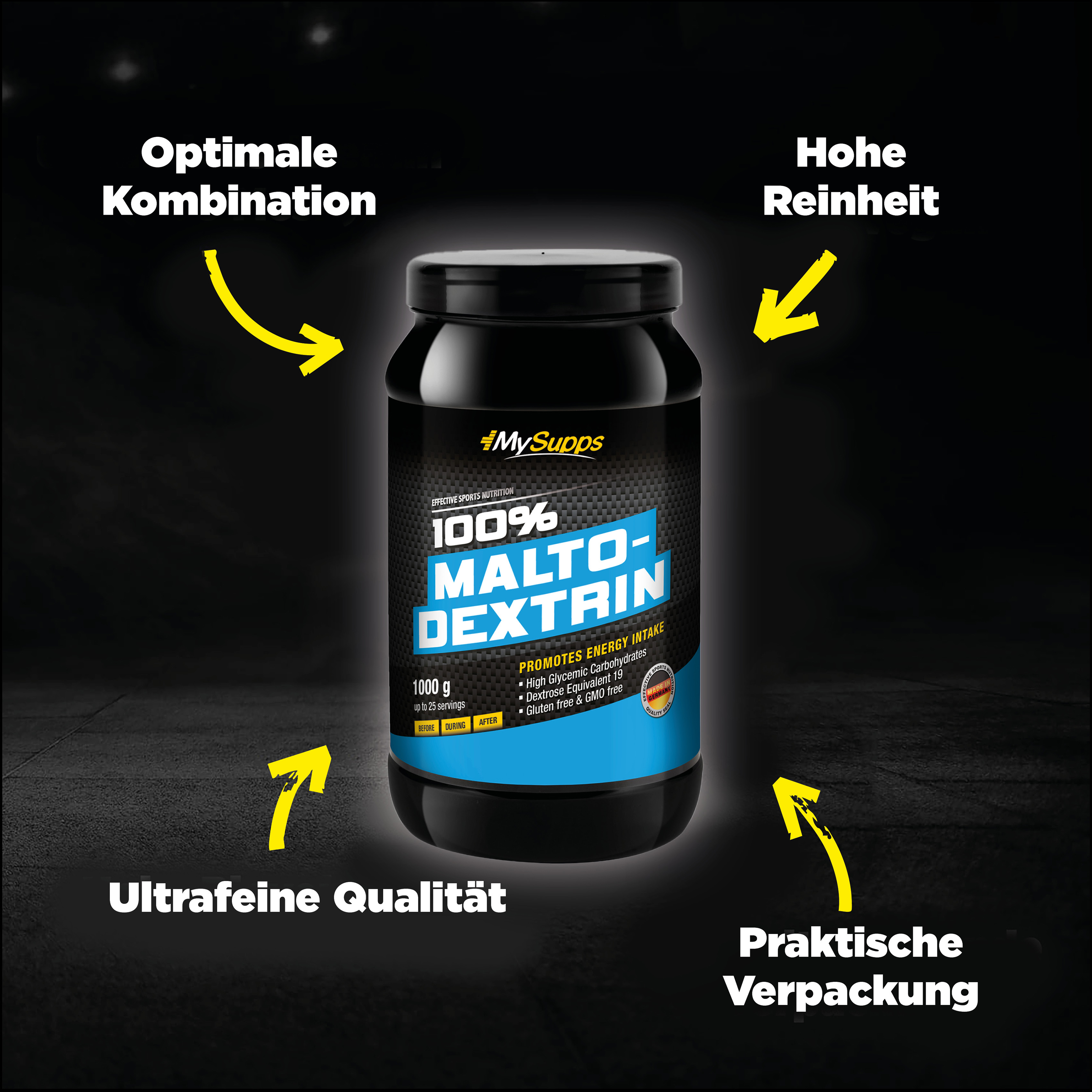 100 % Maltodextrin 100 % Maltodextrin