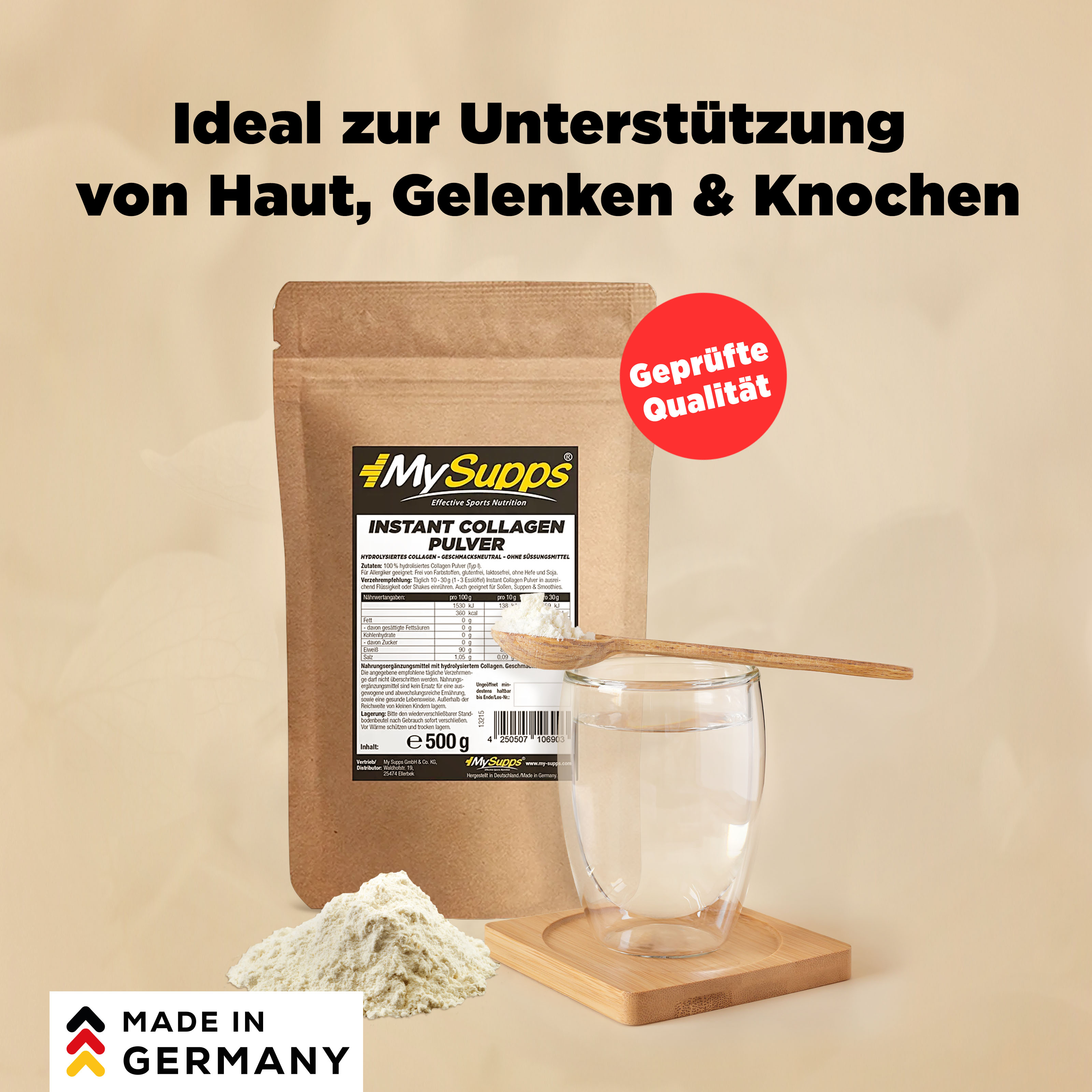 Instant Collagen Pulver