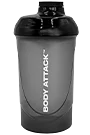 Shaker mit Body Attack Logo
