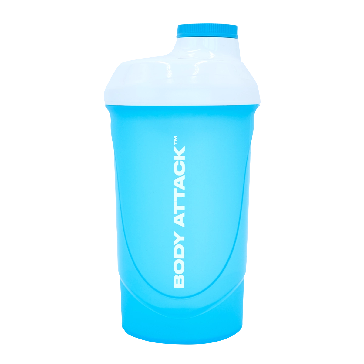Body Attack - Protein Shaker - 600 ml - Integriertes Gittersieb