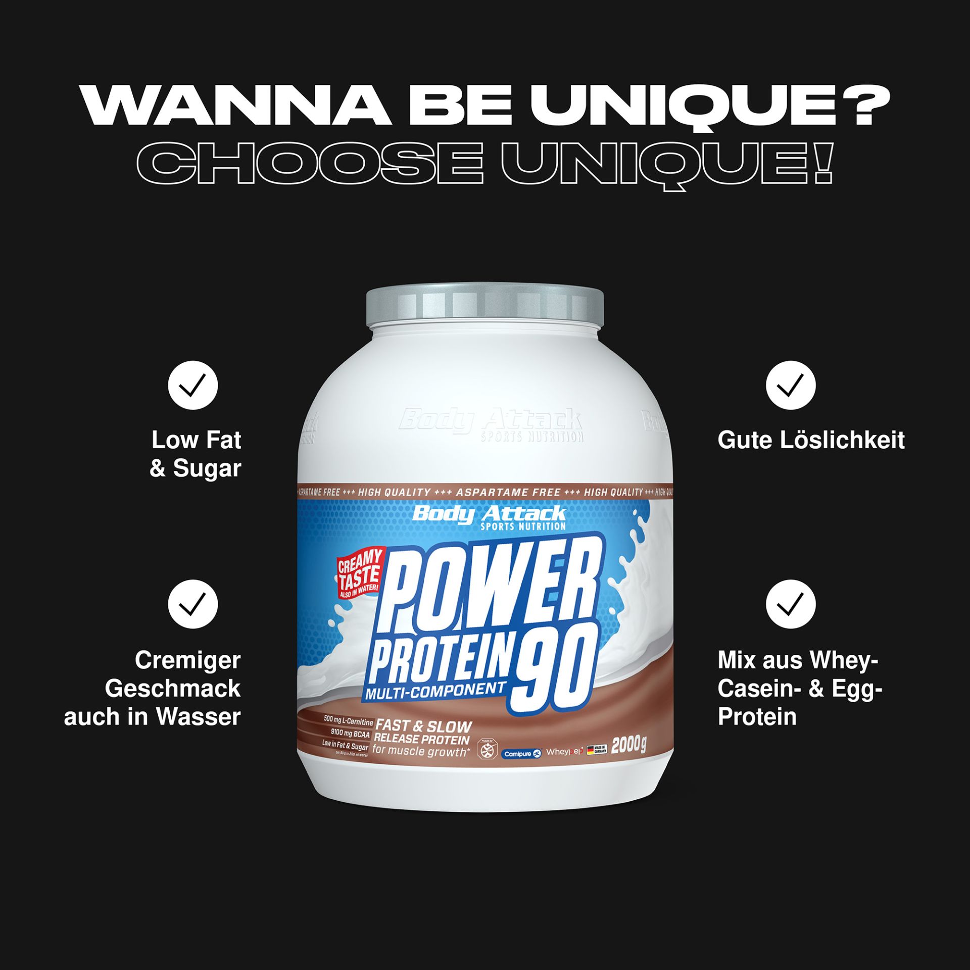 Body Attack Power Protein 90 Dosen