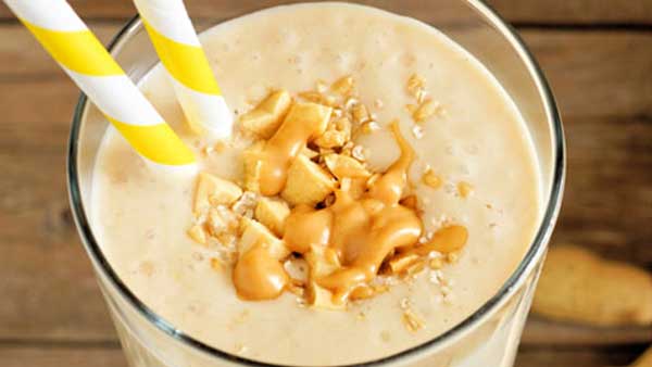 Joghurt Bananen Peanut Shake | Body Attack Fitnessrezepte